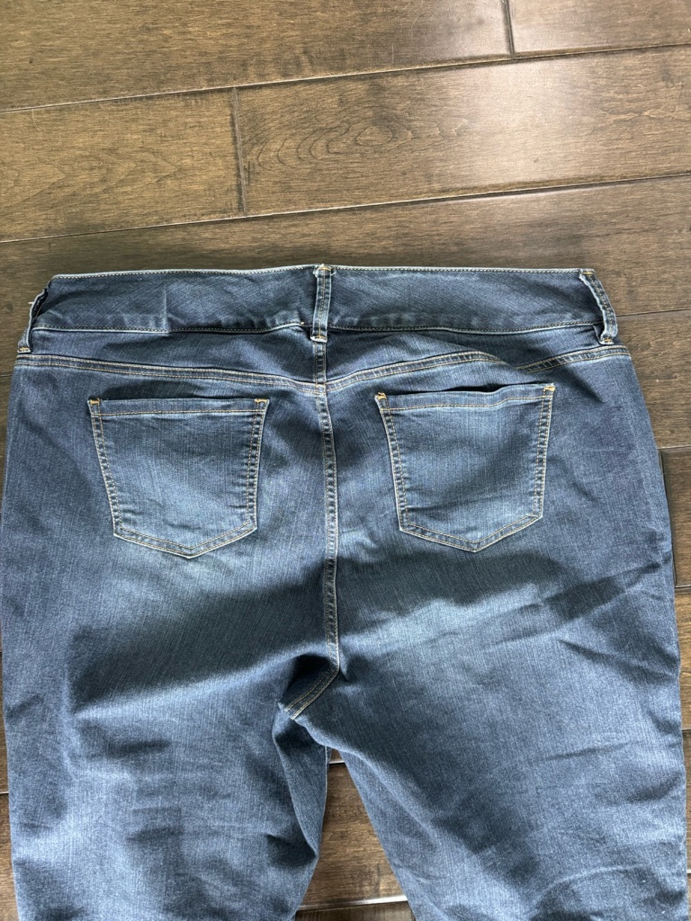 ❤️3/$30 Torrid Jeans Women’s 20R DarkWash High Rise Skinny Jegging Triple Button - Picture 4 of 11